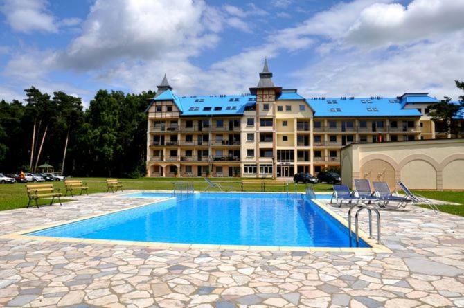 Amber Blue Mare Apartman Łukęcin Kültér fotó